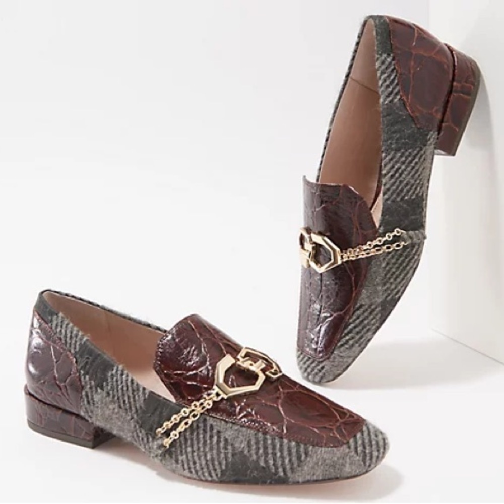 Louise et Cie Leather Loafers Everland Fudge Mutli Sz 9